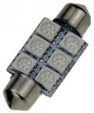 Led Sofit Albastru 6 SMD 36MM 235967, General