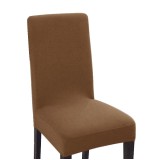 Husa universala pentru scaun, spandex, maro