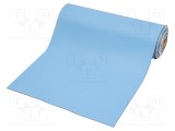 Suport de banc ESD albastru deschis 10m x 0,6m STATICTEC