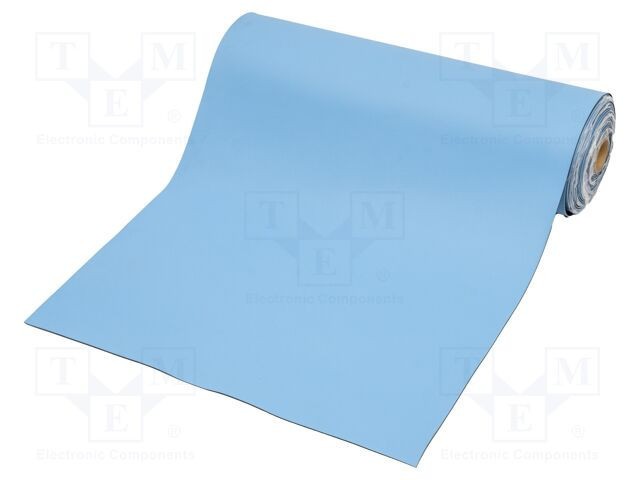 Suport de banc ESD albastru deschis 10m x 0,6m STATICTEC