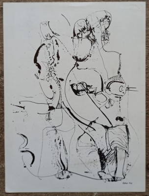 Expozitie grafica Vasile Kazar 1972 foto