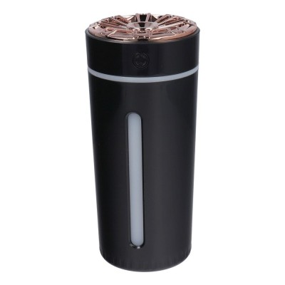 Difuzor Aromaterapie si Umidificator Auto - Model Art Deco RM 0628, Maro foto