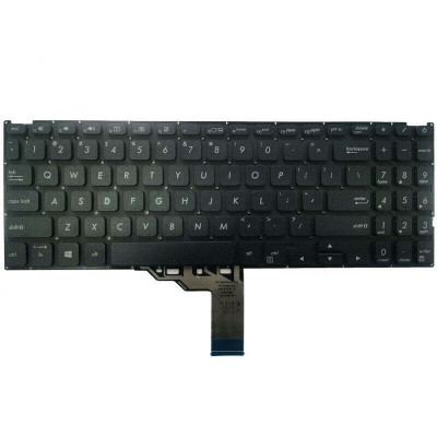 Tastatura Laptop, Asus, VivoBook 15 X512, X512FA, X512DA, X512UA, X512UB, X512DK, neagra, layout US foto