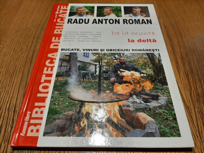 RADU ANTON ROMAN - De la MUNTE la DELTA - Vol. VII - Editura Paideia, 2008, 94p.