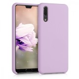 Cumpara ieftin Husa pentru Huawei P20, Silicon, Mov, 45689.140, Carcasa, Kwmobile