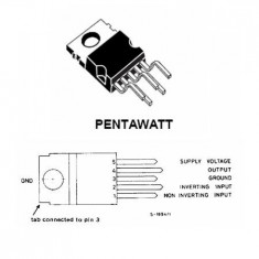 AMPLIFICATOR AUDIO PENTRU AUTO, 10W foto