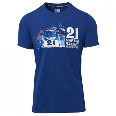 Tricou Unisex Oe Porsche 917 Martini Racing Marimea XS Albastru WAP6710XS0J foto