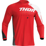 Tricou motocross/enduro Thor Sector Edge, culoare rosu/alb, marime S Cod Produs: MX_NEW 29107153PE