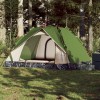 Gossi cort de camping cupola 3 persoane, setare rapida, verde