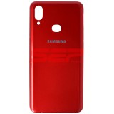 Capac Baterie Samsung Galaxy A10s A107 Rosu Compatibil, Butoane Laterale