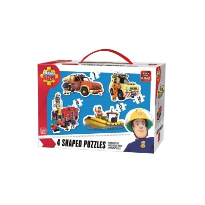 Puzzle 4in1 Fireman sam foto