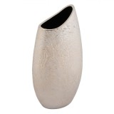 Vază Decorativă Ceramică, Bej, Model Crengi, 15x30 cm