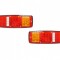 Set 2 bucati lampi stopuri spate camion , remorca , utilaje etc cu LED 280x105 12V