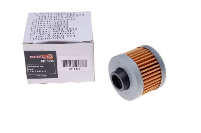 Filtru ulei MF185 (HF185) Motofiltro Aprilia, Bmw, Peugeot Cod Produs: MX_NEW MF185