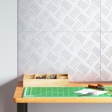 vidaXL Plăci striate antiderapante, 4 buc., 50x30 cm, aluminiu