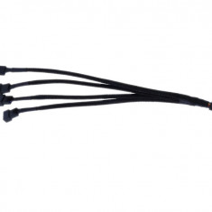 Cabluri multiplicator/ spliter Y pentru conectare a 4 ventilatoare carcasa la mufa 3 sau 4 pini placa de baza, cooler hub fan ventilator cpu pwm, spli
