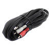 Cablu jack 3,5mm tata la 2 x RCA tata, 7,5m, L101717