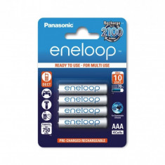 Acumulatori Panasonic Eneloop AAA R3 750mAh 1,2V Ni-MH BK-4MCCE/4BE set 4 buc.