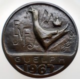 5.558 PLACHETA MUZICA CANADA GUELPH 1967 SOPRANA JEANNETTE ZAROU