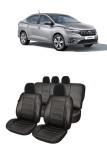 Cumpara ieftin Set huse piele perforata compatibile Dacia Logan III (2020-2023), Umbrella