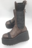 Botine lux BARRACUDA mde in Italy noi piele naturala premium model superb 37-38