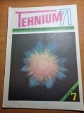 revista tehnium iulie 1971-amenajari interioare