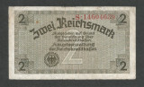 GERMANIA NAZISTA 2 MARCI REICHSMARK 1940 [15] P- 137b , 8 cifre , Litera S