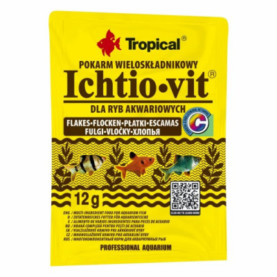 ICHTIO-VIT Tropical Fish, 12g AnimaPet MegaFood foto