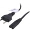 Cablu Alimentare 0,5m Negru CEE 7/16 la IEC C7