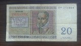 Bancnota Belgia - 20 Francs 03-04-1956
