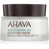 AHAVA Beauty Before Age crema cu efect de lifting lumineaza si catifeleaza pielea SPF 20 50 ml