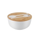 BOL SALAT? DIN FIBR? DE BAMBUS 25 CM ZASS ZG-SB 01 ALB ProDesign DailyAppliances