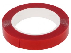 Bandă de fixare dublă acrilică 19mm x 5,5m x 0,8mm 7,3N/cm