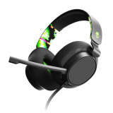 Casti Gaming cu microfon Skullcandy Slyr Multi-Platform, Cu fir, Negru/Verde