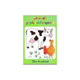 Animale şi păsări din ogradă - Bloc de colorat - Paperback brosat - Mihai Neacşu - Pescăruș