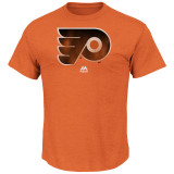 Philadelphia Flyers tricou de bărbați Raise the Level orange - XL, Majestic