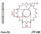 Pinion transmisie fata JT Sprockets JTF440, 15 dinti