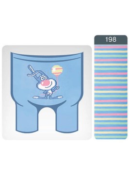 Ciorapi subțiri copii din bumbac cu model iepuraș, Conte Kids Tip-Top 198 - Blue, 62-74 (12) foto