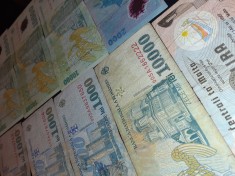 Bancnote Seria A / eclipsa,10000 lei si altele/ Lot colectie