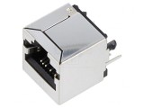 Soclu RJ45 Cat 5e Ecranat 8p8c PCB