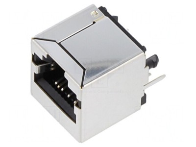 Soclu RJ45 Cat 5e Ecranat 8p8c PCB foto