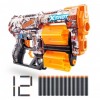 Pistol Jucarie X-Shot Skins Dread Sonic Retro, 12 cartuse, raza 27m, +8 ani