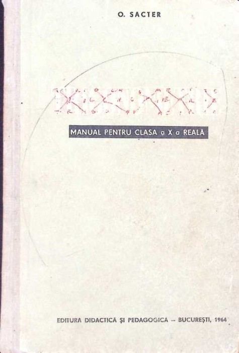 TRIGONOMETRIE. MANUAL PENTRU CLASA A X-A REALA-O. SACTER-272545
