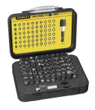 Stanley 1-13-902 Set 61 piese 1/4&quot; - biti drepti, PH, PZ, Torx, Torx tamper,
