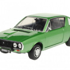 Macheta auto Renault R17 MK1 verde 1976, 1:18 Solido