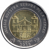 Panama 1 Balboa 2019 - Biserica Nuestra Senora de la Merced, B11, KM-164 UNC !!!