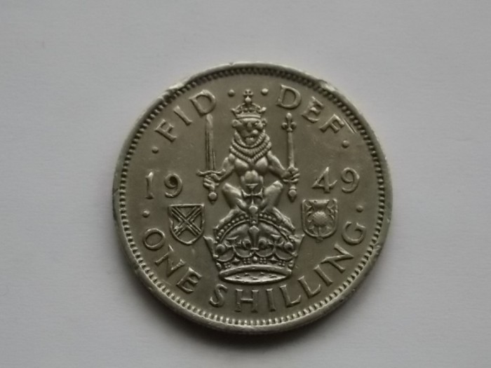 ONE SHILLING 1949 GBR-(Scottish Crest)