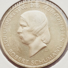 162 Germania 10 Euro 2010 Robert Schumann km 288 argint