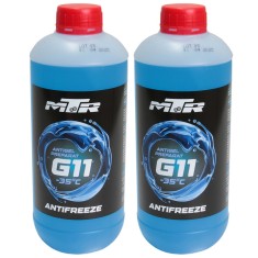 Pachet 2 litri antigel diluat MTR G11 albastru