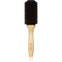 Notino Hair Collection Ceramic hair brush with wooden handle perie de păr ceramică cu mâner din lemn Ø 25 mm 1 buc